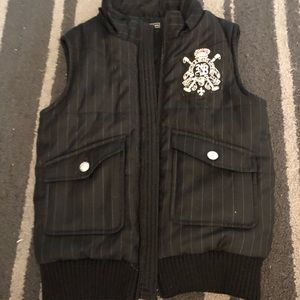 Nicholas and bears heavy vest